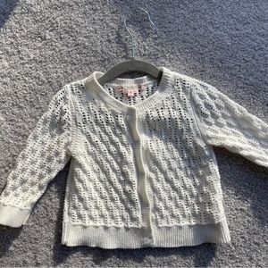 Bonpoint Crochet Baby Cardigan